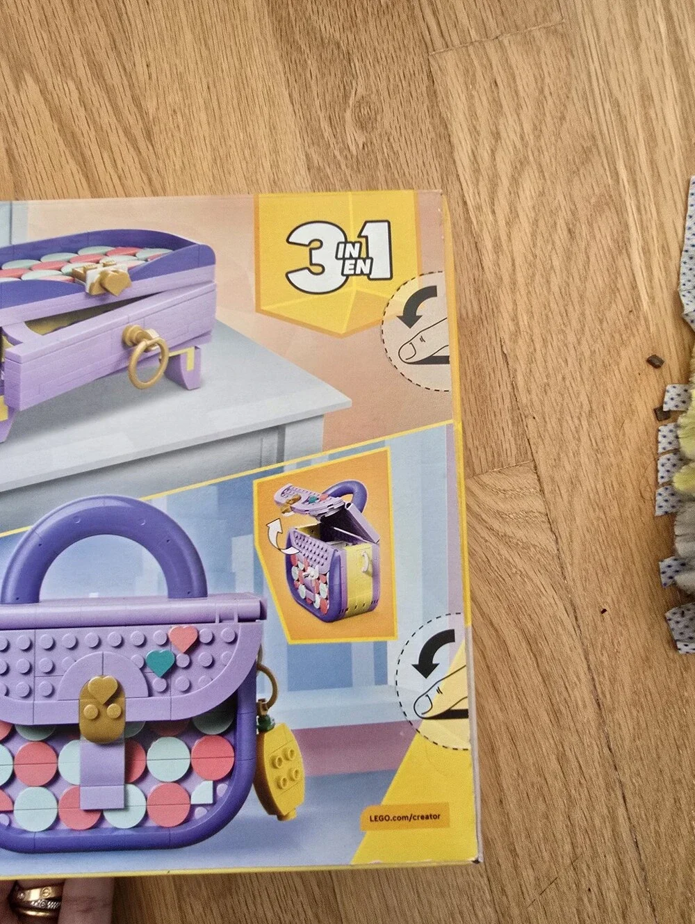 Lego Creator 3 In 1 Fashion Bag With Storage NIB